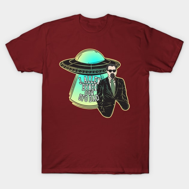 Our Strange Skies - Our UFO Dad T-Shirt by Our Strange Skies